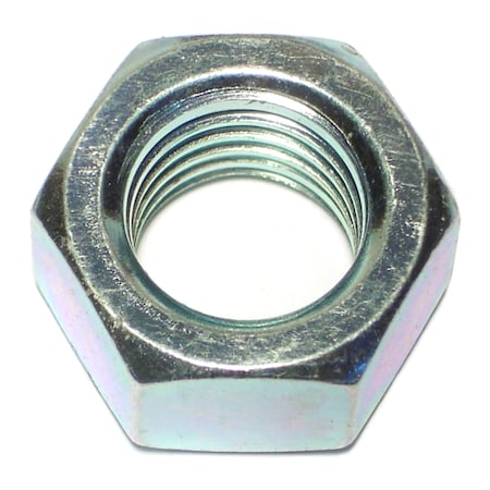 Hex Nut, 3/4-10, Steel, Grade 2, Zinc Plated, 20 PK